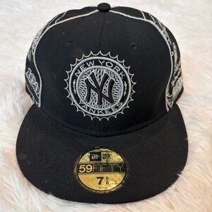 NY 100 dollar bill New Era fitted